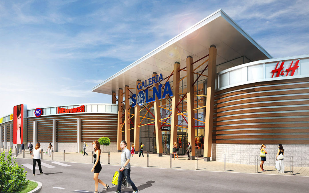 Galeria Solna – kamera online z placu budowy