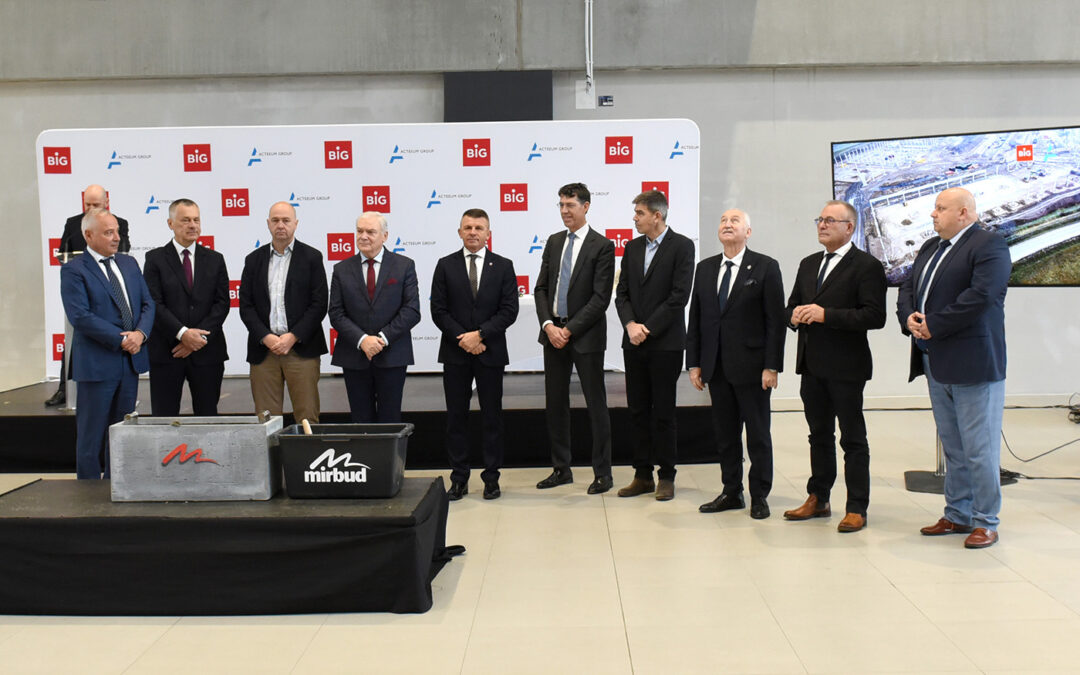 The cornerstone was laid for the construction of the Ostróda power center – Mirbud S.A. selected as General Contractor.